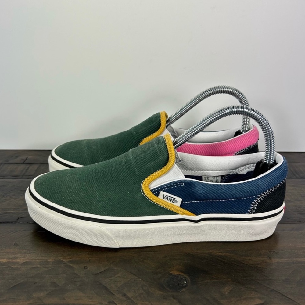 Vans - Slip On Multicolor Sneakers - Women's 8